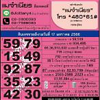 หวยแม่จําเนียรล็อตเตอรี่